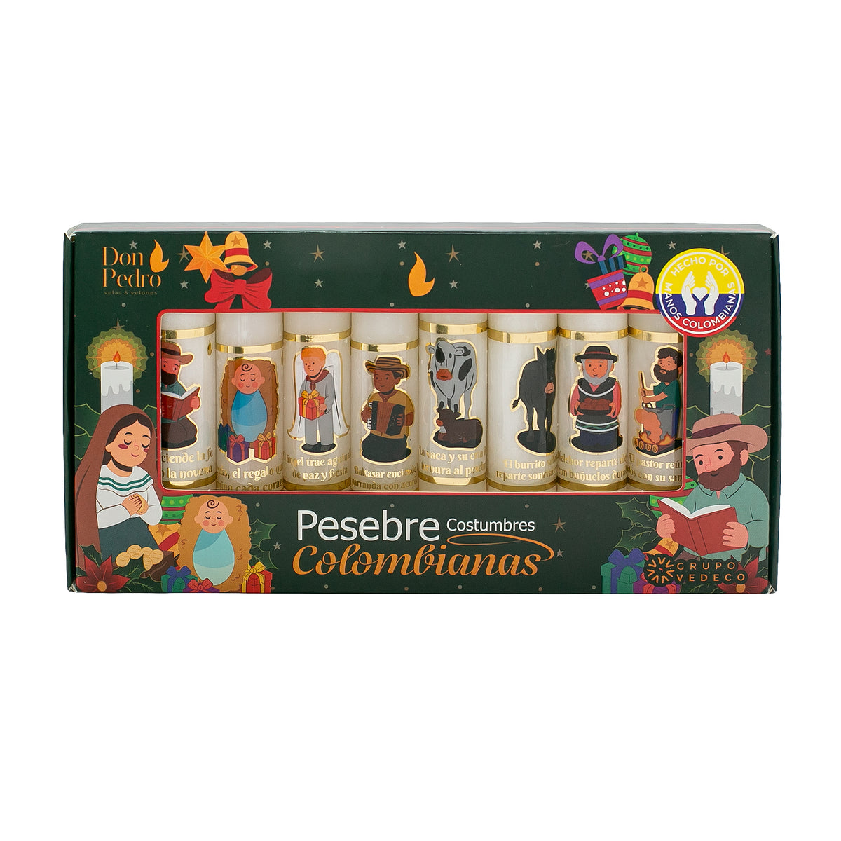 VELAS PESEBRE COSTUMBRES COLOMBIANAS