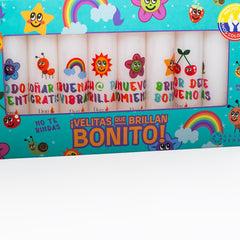VELITAS QUE BRILLAN BONITO