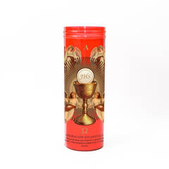 VELÓN DON PEDRO CONTENEDOR SEGURO ROJO 19CM*7CM