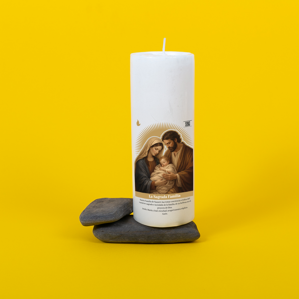 VELÓN DON PEDRO BLANCO 19CM*7CM