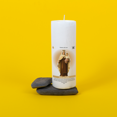 VELÓN DON PEDRO BLANCO 19CM*7CM