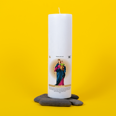 VELÓN DON PEDRO BLANCO 32CM*9.4CM