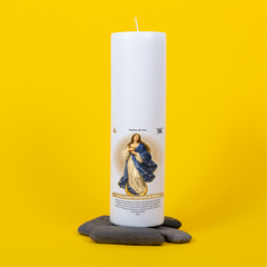 VELÓN DON PEDRO BLANCO 32CM*9.4CM