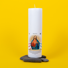 VELÓN DON PEDRO BLANCO 32CM*9.4CM