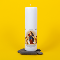 VELÓN DON PEDRO BLANCO 32CM*9.4CM