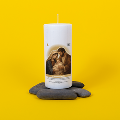 VELÓN DON PEDRO COLOR BLANCO 20CM*9CM