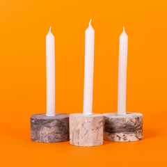 VELA LISA BLANCA 15CM*2.0CM DON PEDRO