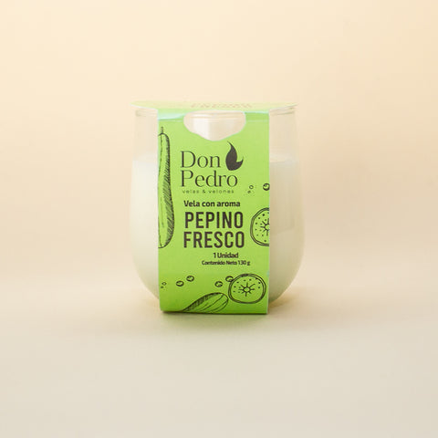 VELA DE AROMA PEPINO FRESCO