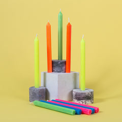 VELA ACANALADA DE NAVIDAD 14CM*1.4CM DON PEDRO