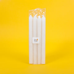 VELA LISA BLANCA 29CM*2.5CM DON PEDRO