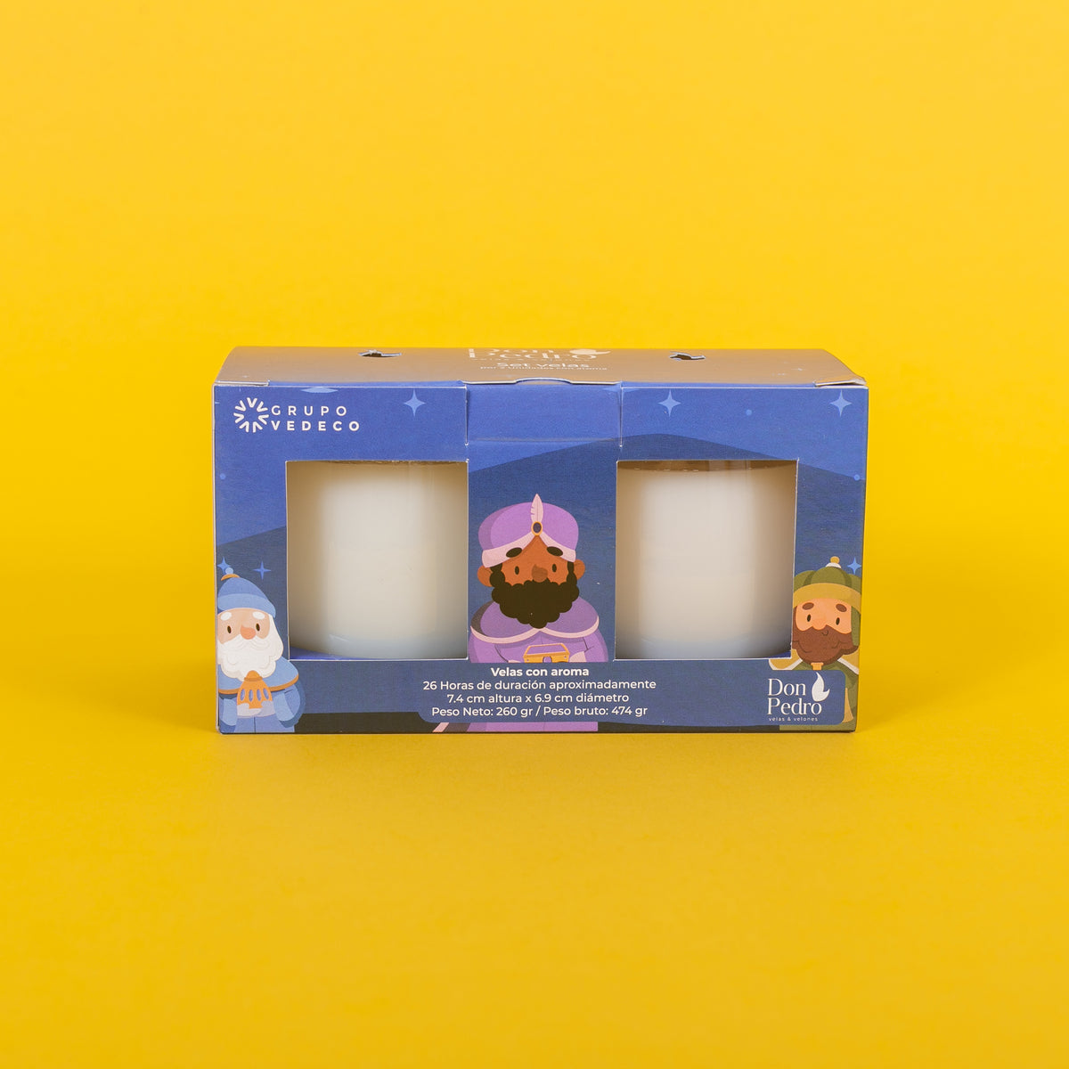 CAPELLA NAVIDAD CAJA AZUL X2