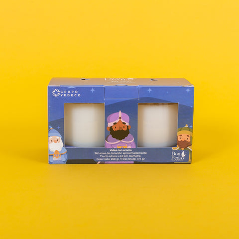 CAPELLA NAVIDAD CAJA AZUL X2