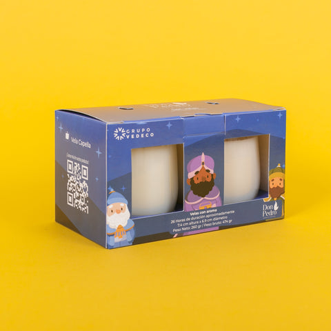 CAPELLA NAVIDAD CAJA AZUL X2