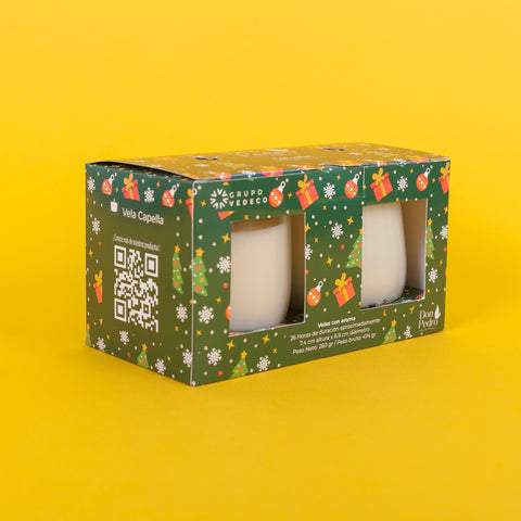 CAPELLA NAVIDAD CAJA VERDE X2