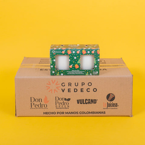 CAPELLA NAVIDAD CAJA VERDE X2