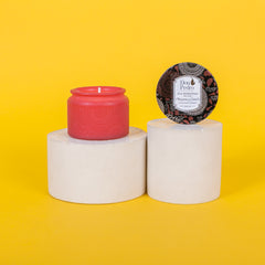 VELA VEGA PEQUEÑA ROJO MATE DON PEDRO