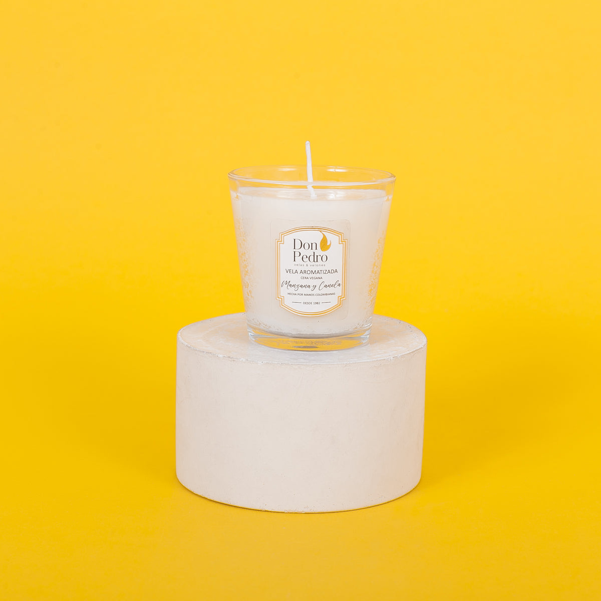 VELA DE AROMA ACRUX TRANSPARENTE DON PEDRO