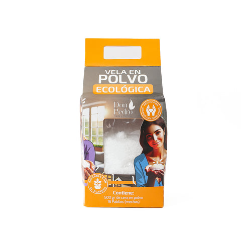 VELA EN POLVO ECOLÓGICA
