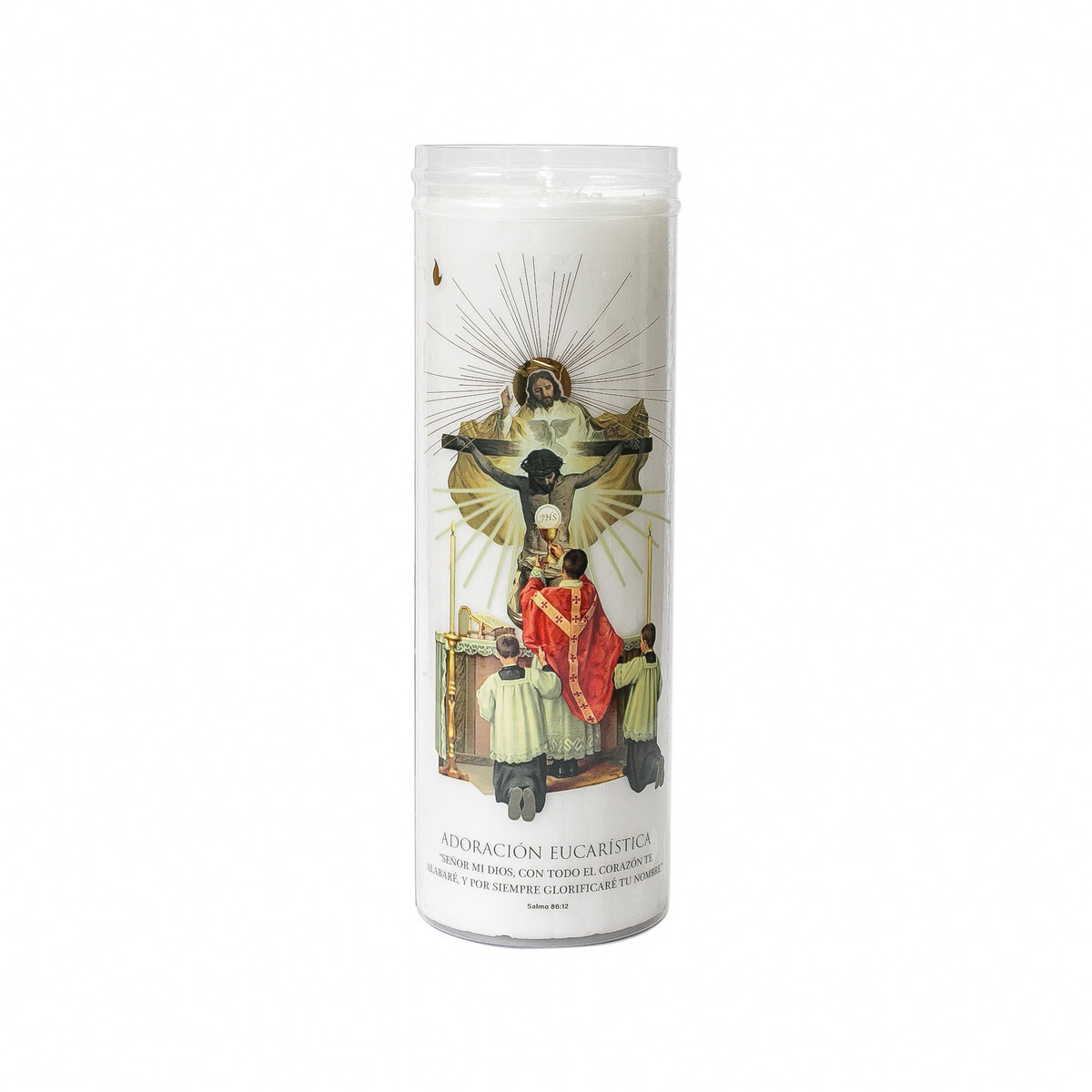 VELÓN DON PEDRO CONTENEDOR SEGURO TRANSPARENTE 19CM*7CM