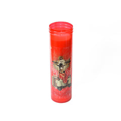 VELÓN DON PEDRO CONTENEDOR SEGURO ROJO 29 CM*9,5CM