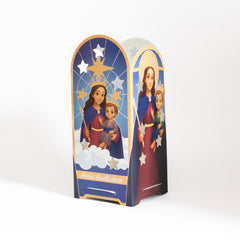 FAROL VÍRGENES DE NAVIDAD CON VELA DON PEDRO